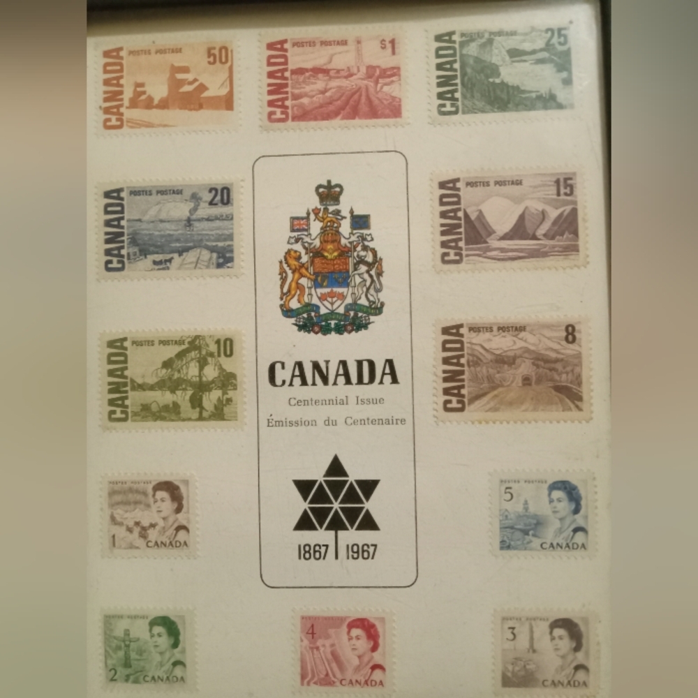 Vintage Stamps Collection